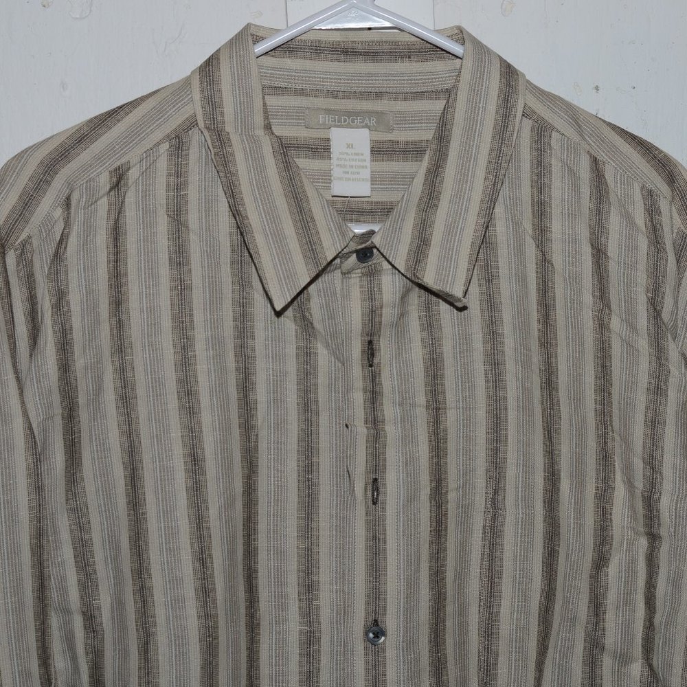 Field gear button down mens shirt size XL J351